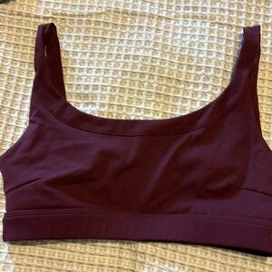 Excellent condition Born primitive sport bra. Wine color